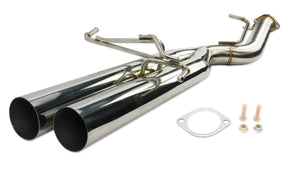 Series II - EP Dual Tip Blast Pipe Exhaust System - Resonated - Nissan 240SX S14 95-98