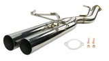 Series II - EP Dual Tip Blast Pipe Exhaust System - Non Resonated - Nissan 240SX S14 95-98