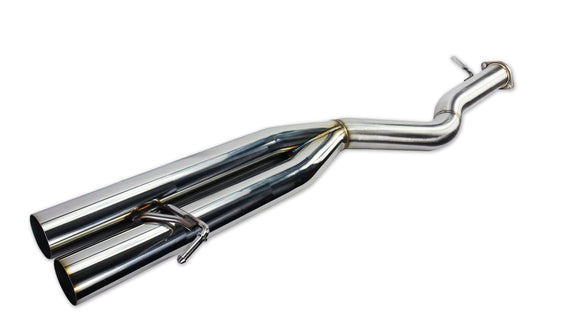 EP (Straight Pipes) Dual Tip Exhaust - Infiniti G35 Sedan 05-06