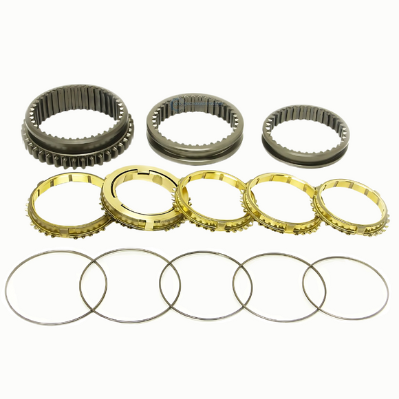 Synchrotech 1-5 GSR ITR B16 (92-01) Brass Synchro Sleeve Set