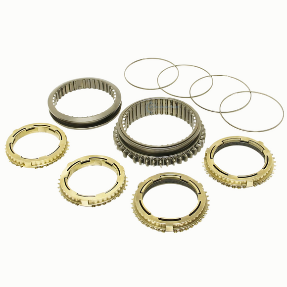 Synchrotech 1-4 K Series 6 Speed Carbon Synchro Sleeve Set