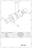 BMW E36/E46 92-05 Rear Knuckle Bushings (RKB)