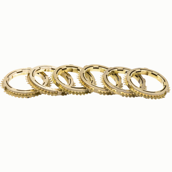 Synchrotech 1-6 RSX Type S 02-04 Brass Synchro Set
