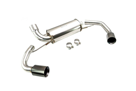 BMW 3-Series (G20 RWD) 19+ Supremo Axle Back Exhaust System - Black Chrome Tips