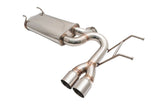 Mazda MX-5 16+ Axle Back Exhaust System (V2 - Dual Tip) - Stainless Tip