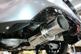 Nissan 370Z 09-21 Single Exit Cat-Back Exhaust System - Stainless Tips