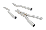 BMW E60 M5 05-10 Supremo Axle Back Exhaust System - Black Chrome Rolled Tips