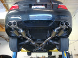 BMW E60 M5 05-10 Supremo Axle Back Exhaust System - Black Chrome Rolled Tips