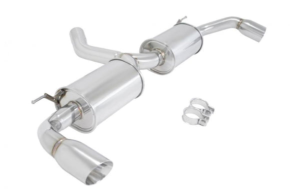 BMW X5 E70 07-13 (Exclude M Package) Supremo Axle Back Exhaust System - Stainless Rolled Tips