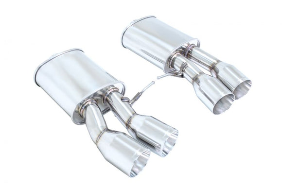 BMW F06 M6 Gran Coupe 14-19 / F13 M6 Coupe 13-19 Supremo Axle Back Exhaust System - Stainless Rolled Tips