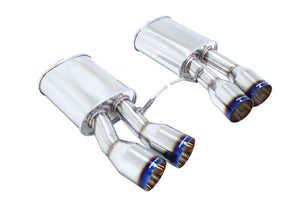 BMW F06 M6 Gran Coupe 14-19 / F13 M6 Coupe 13-19 Supremo Axle Back Exhaust System - Burnt Rolled Tips