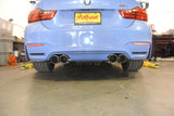 BMW M3 (F80) 15-19 / M4 (F82) 15-19 Supremo Axle Back Exhaust System - Raw Metal Tips