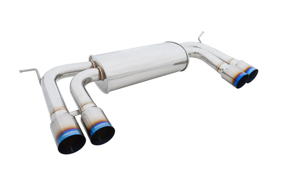 BMW X5M 10-13 / X6M 10-14 (Excludes Regular X5) Supremo Axle Back Exhaust System - Burnt Titanium Tips