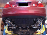 Infiniti M35/45 06-10 (AWD/RWD) Axle Back Exhaust - Stainless-Steel