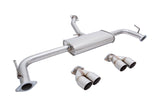 Lexus NX200T 14-20 Axle Back Exhaust System - Stainless Rolled Tips