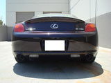 Lexus SC430 01-10 Axle Back Exhaust System - Blue Titanium Tips