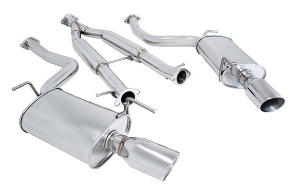 Infiniti G35 07-08 / G37 Sedan 09-13 Cat-Back Exhaust OE-RS - Stainless Rolled Tips