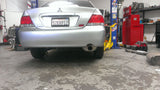 Mitsubishi Lancer 02-06 Cat Back Exhaust - Stainless Rolled Tips