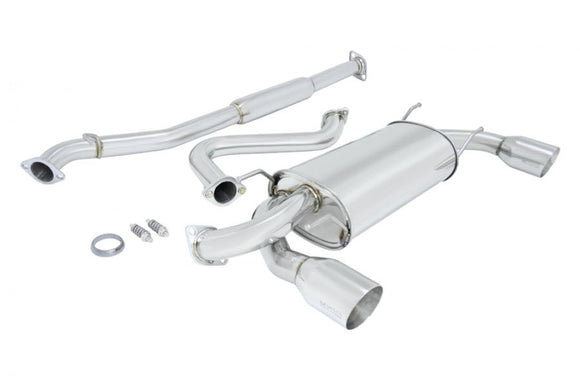 Scion FR-S 13-17 / Subaru BRZ 13-17 / Toyota 86 18-21 Cat-Back System OE-RS - Stainless Roll Tips