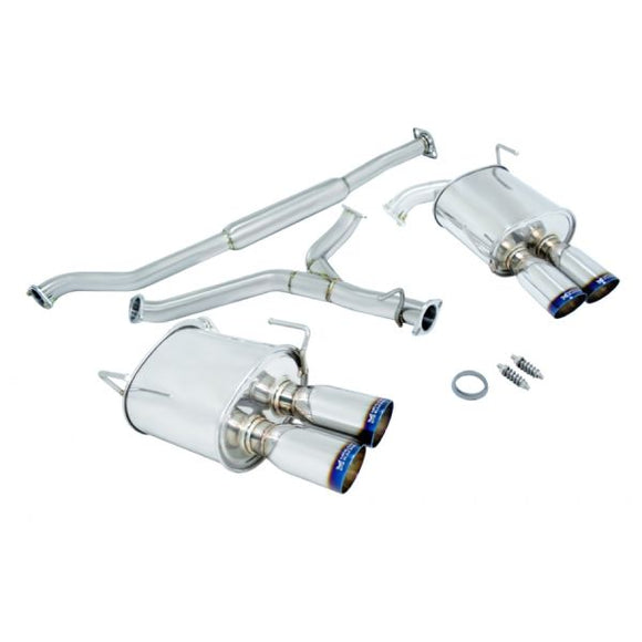 Subaru WRX 11-14 Sedan Cat-Back OE-RS Exhaust System - Burnt Rolled Tips