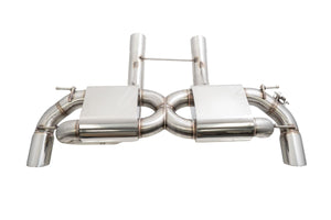 Toyota Supra 19+ OE Type Dual Exit Exhaust System - Stainless Steel Tips