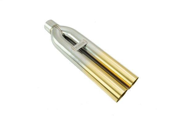 Universal VIP Exhaust Gold Straight Tips