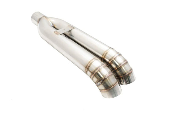 Universal VIP Exhaust Dual Stainless Turn Down Tips