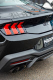 Ford Mustang 15+ Armor BLK Series - Quad Black-Coated Tips