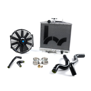 Hybrid Racing K-Swap Cooling Package Half-Size Rad (EG & Del Sol K20Z3/K24)